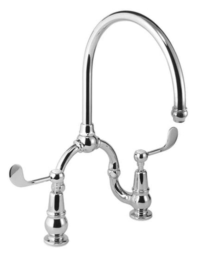 Lefroy Brooks FH1530 La Chapelle Deck Mounted Lever Kitchen Mixer