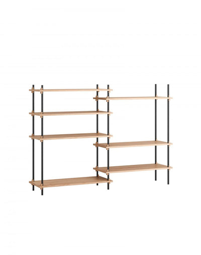 MOEBE Double shelving system