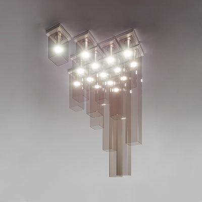 Tubes cluster ceiling light - large