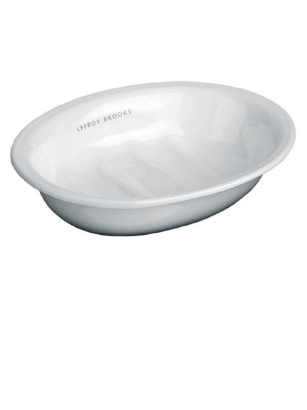 Lefroy Brooks Classic Freestanding Fine Bone China Soap Dish LB4516WH