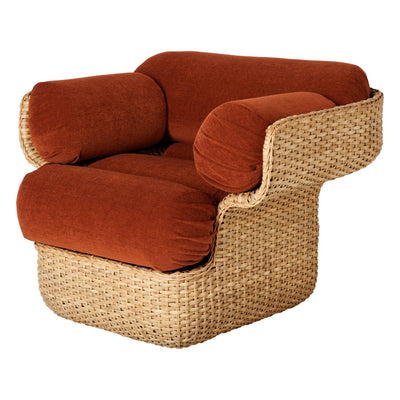 GUBI Basket Lounge Chair - Upholstered