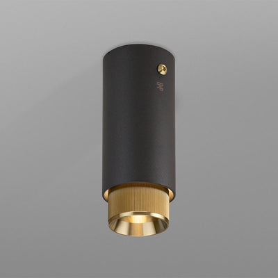 Outlet Exhaust surface light - Graphite, Brass