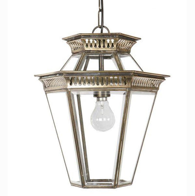 Limehouse Bevelled Glass Georgian Hanging Lantern Light