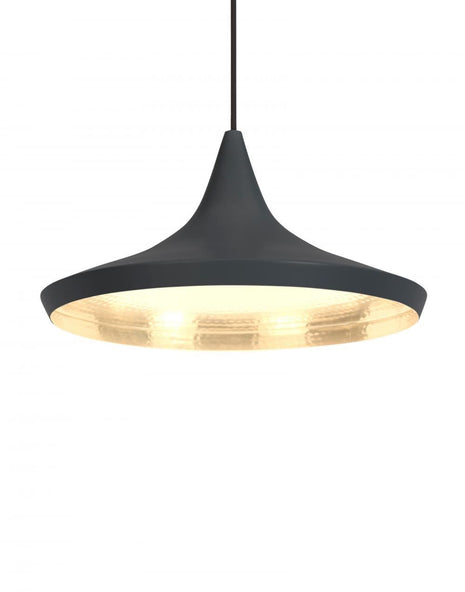 Outlet Outlet Tom Dixon Beat LED Pendant Light - Wide, Black