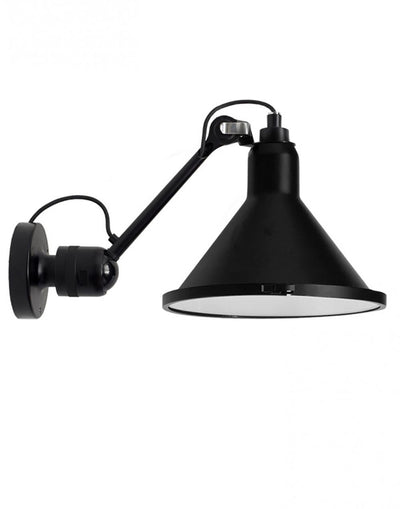 Lampe Gras 304 XL Outdoor Wall Light - Black Arm