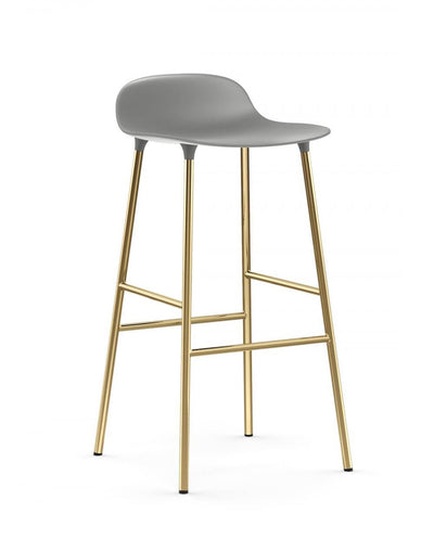 Normann Copenhagen Form Barstool - Metal Legs