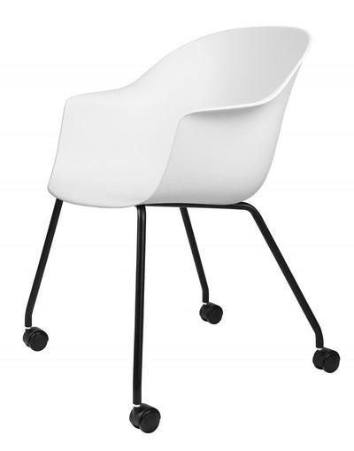 GUBI Bat Meeting Chair - 4 Legs with Castors