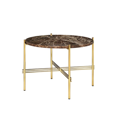 GUBI TS Coffee Table - Brass Base