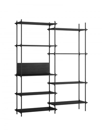 MOEBE Double shelving system