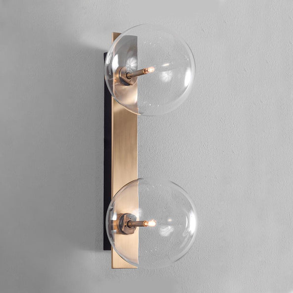 Brass Oslo Dual Wall Sconce