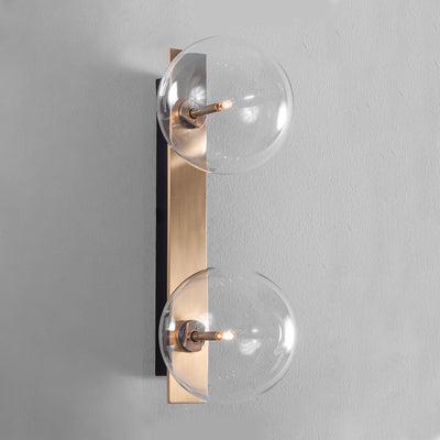 Brass Oslo Dual Wall Sconce