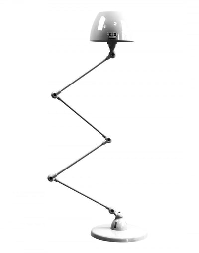 Jielde Aicler Zigzag 4 Arm Desk Or Floor Lamp - Curved Shade