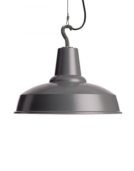 Outlet Hook Pendant Light - Graphite