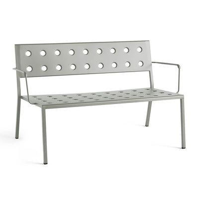 HAY Balcony Garden Furniture Lounge Bench with Arms