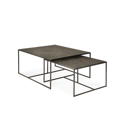 Ethnicraft Pentagon Nesting Coffee Table