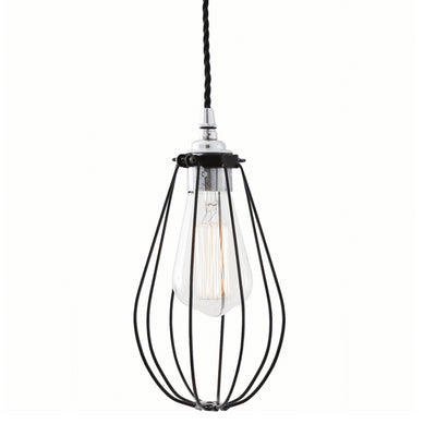 Cage pendant light