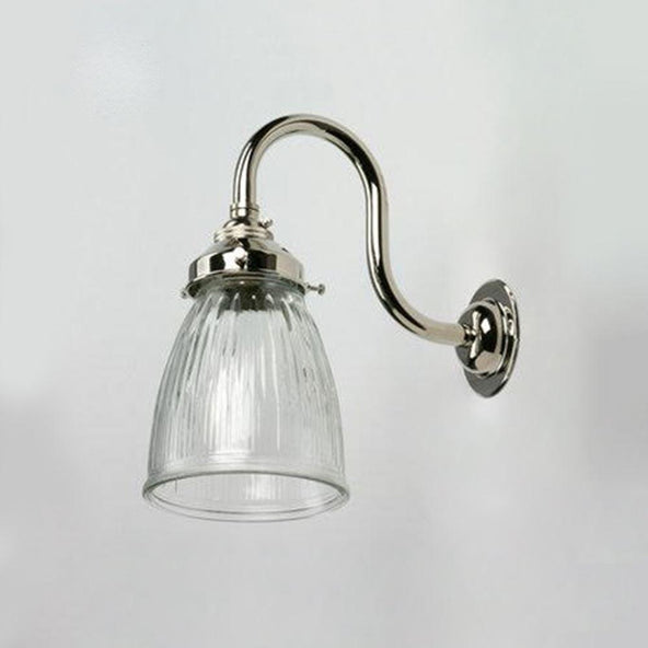 Old School Electric Prismatic snowdrop bathroom wall light