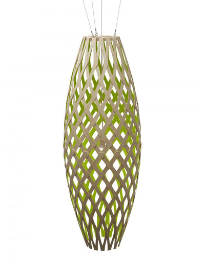 David Trubridge Hinaki Pendant Light Coloured - 1 Side