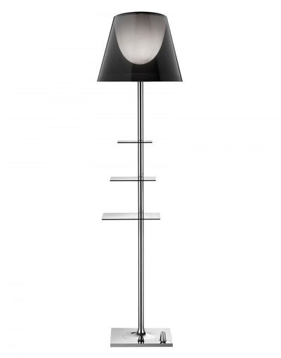 Outlet Bibliotheque Nationale floor light - Fume (Smoke)