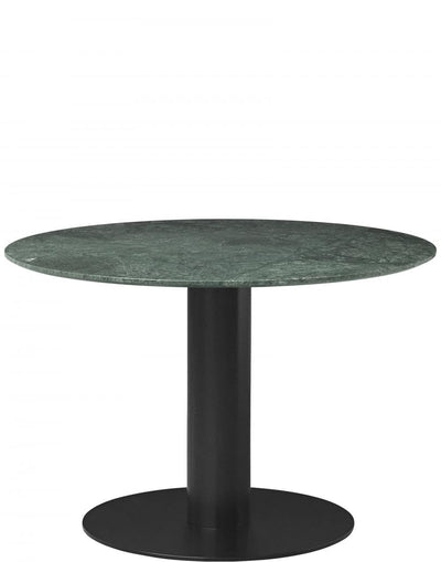 GUBI 2.0 Dining Table - Round - Black Base - 110