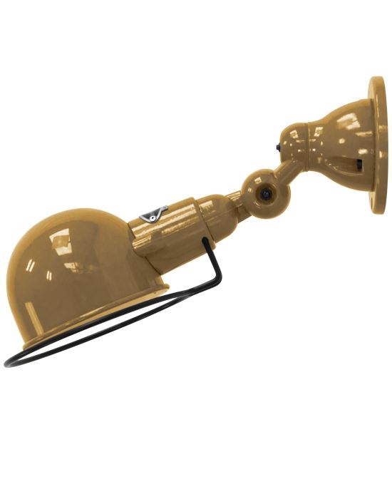 Ex Display Jielde Signal Flush Wall Light Pearl Gold Gloss Hardwir Holloways of Ludlow