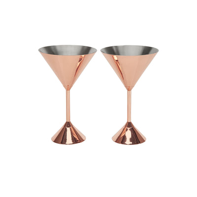 Tom Dixon Plum Martini Glasses