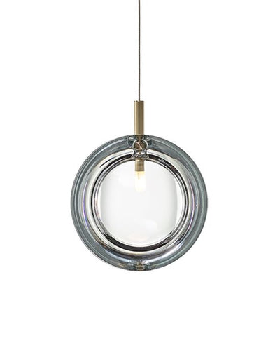 Lens pendant light