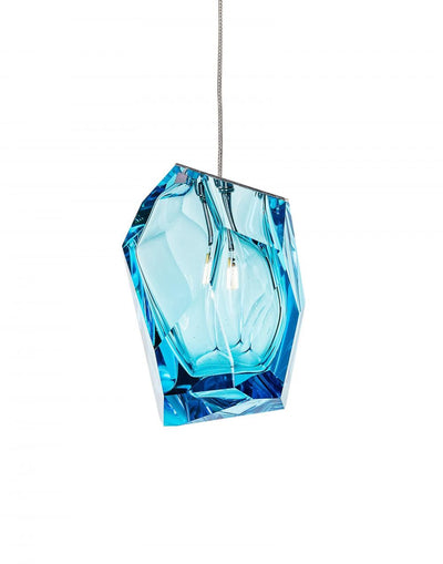 Crystal rock pendant