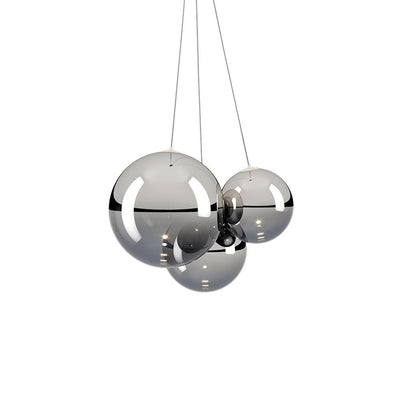 Random cluster pendant light