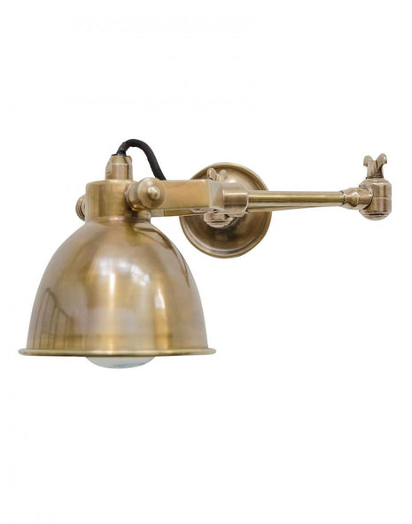 Outlet Maxim swing wall light - Antique brass