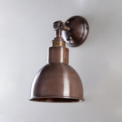 Old School Electric Churchill Wall Light, Short Arm