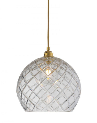 Ebb & Flow Rowan Pendant Light In Crystal