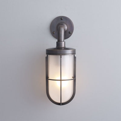 Ship's well glass wall light