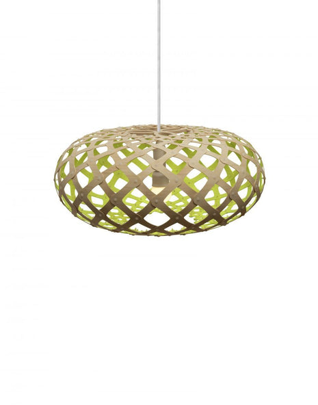 Outlet Kina pendant coloured - 1 side - Small, Lime