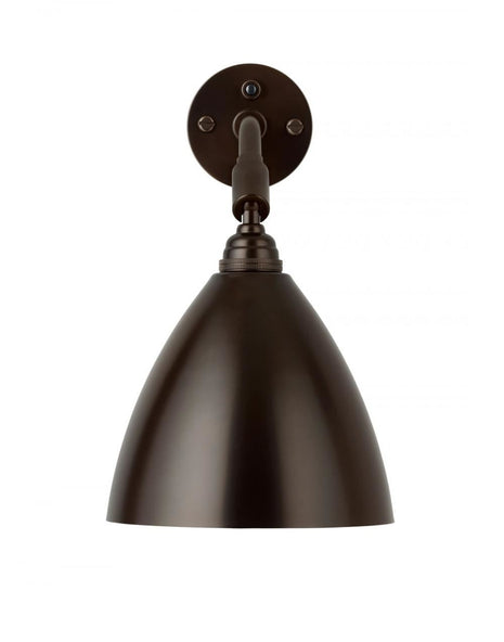 Outlet Bestlite BL7 bracket wall light - All black brass