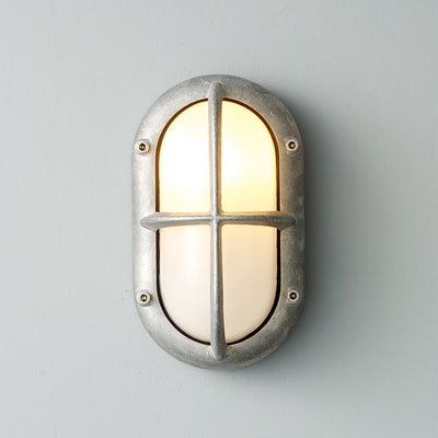 Small Oval Exterior Bulkhead Fitting - with guard