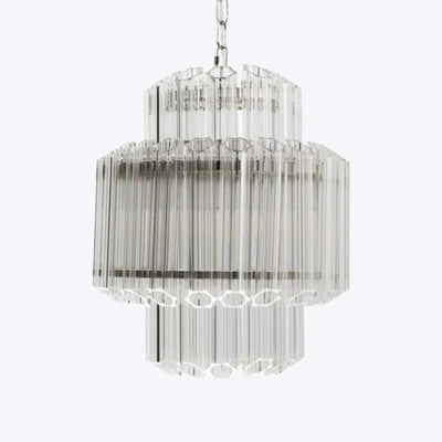 Pure White Lines Piccolo Palermo Chandelier