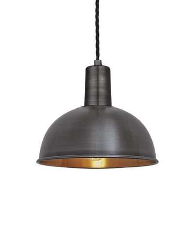 Industville Brooklyn Dome Pendant Light - Sleek Fittings