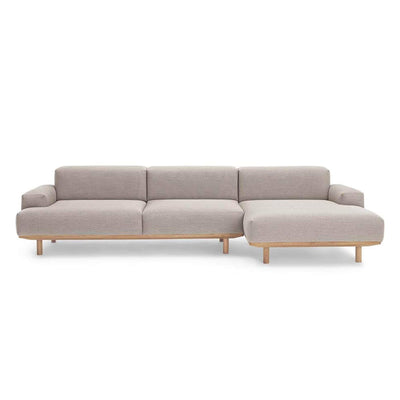 Bruunmunch Reason 2 Seater Chaiselong Sofa