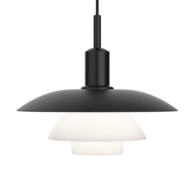 Outlet PH 5/5 pendant light - Black metal/glass