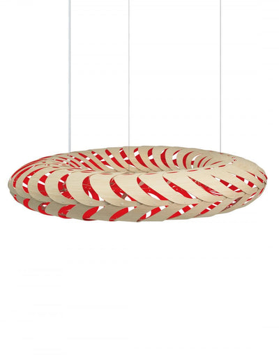 David Trubridge Maru Pendant Light Coloured - 1 Side