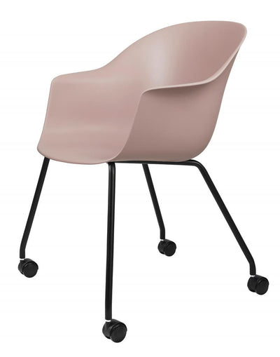 GUBI Bat Meeting Chair - 4 Legs with Castors