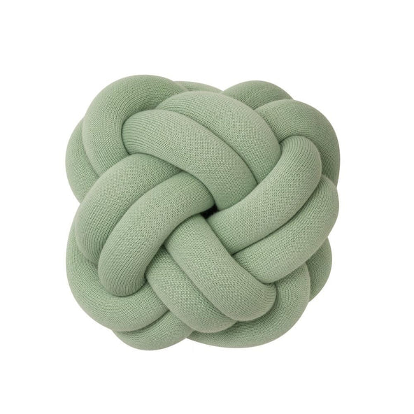 Outlet Knot Cushion - Mint green