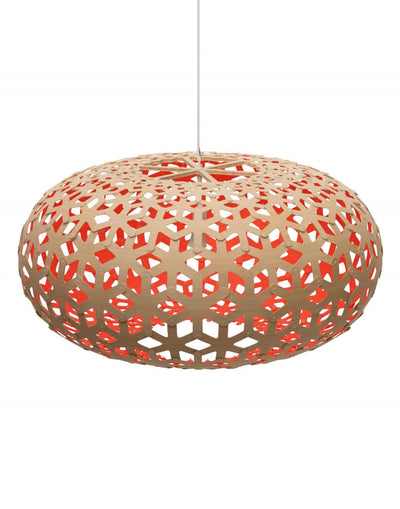 David Trubridge Snowflake Pendant Light Coloured - 1 Side