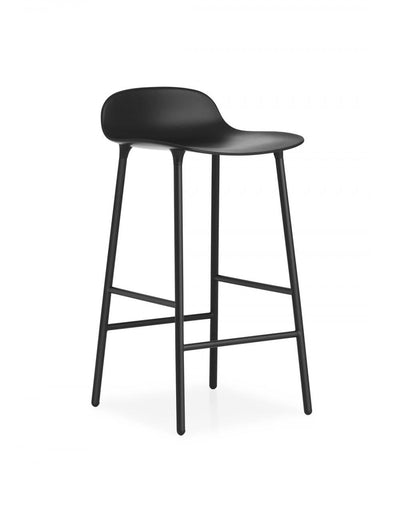 Normann Copenhagen Form Barstool - Metal Legs