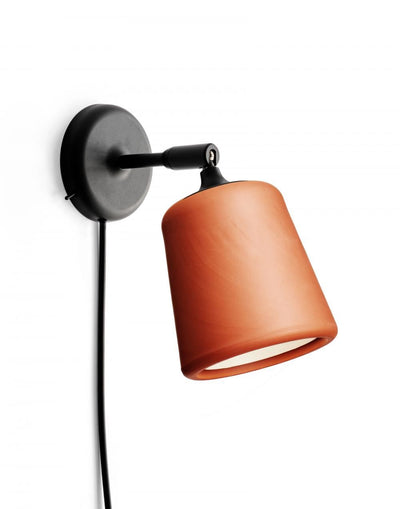 Material wall lamp