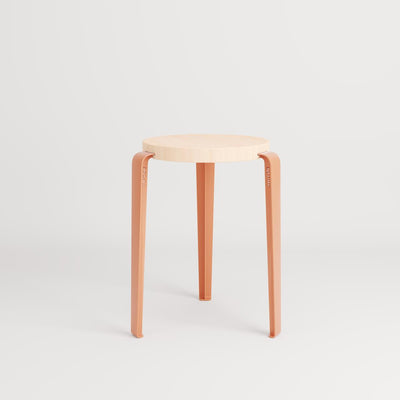 TIPTOE LOU Stool - Wooden Seat