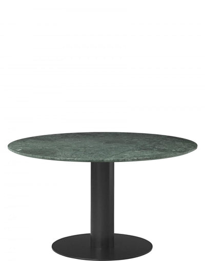 GUBI 2.0 Dining Table - Round - Black Base - 130