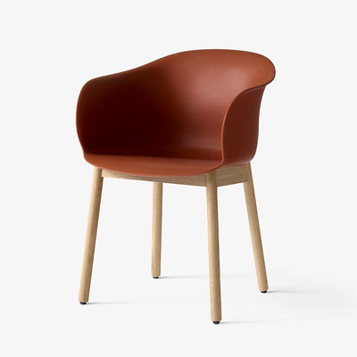 &Tradition JH30 Elefy Chair with Wooden Legs