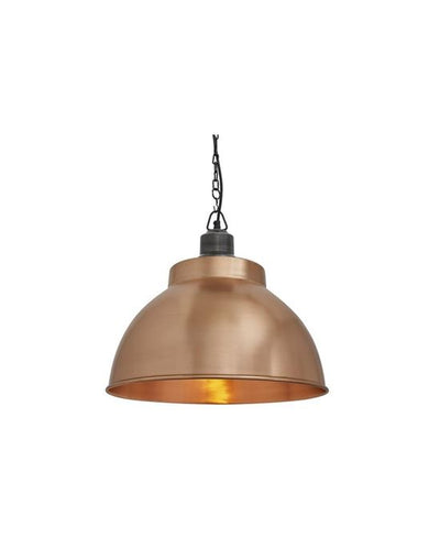 Industville Brooklyn Dome Pendant Light - Traditional Fittings